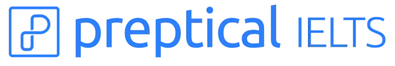 Preptical IELTS Banner Blue