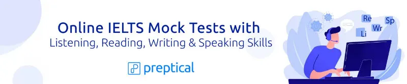 Preptical Ietls Mock test Banner